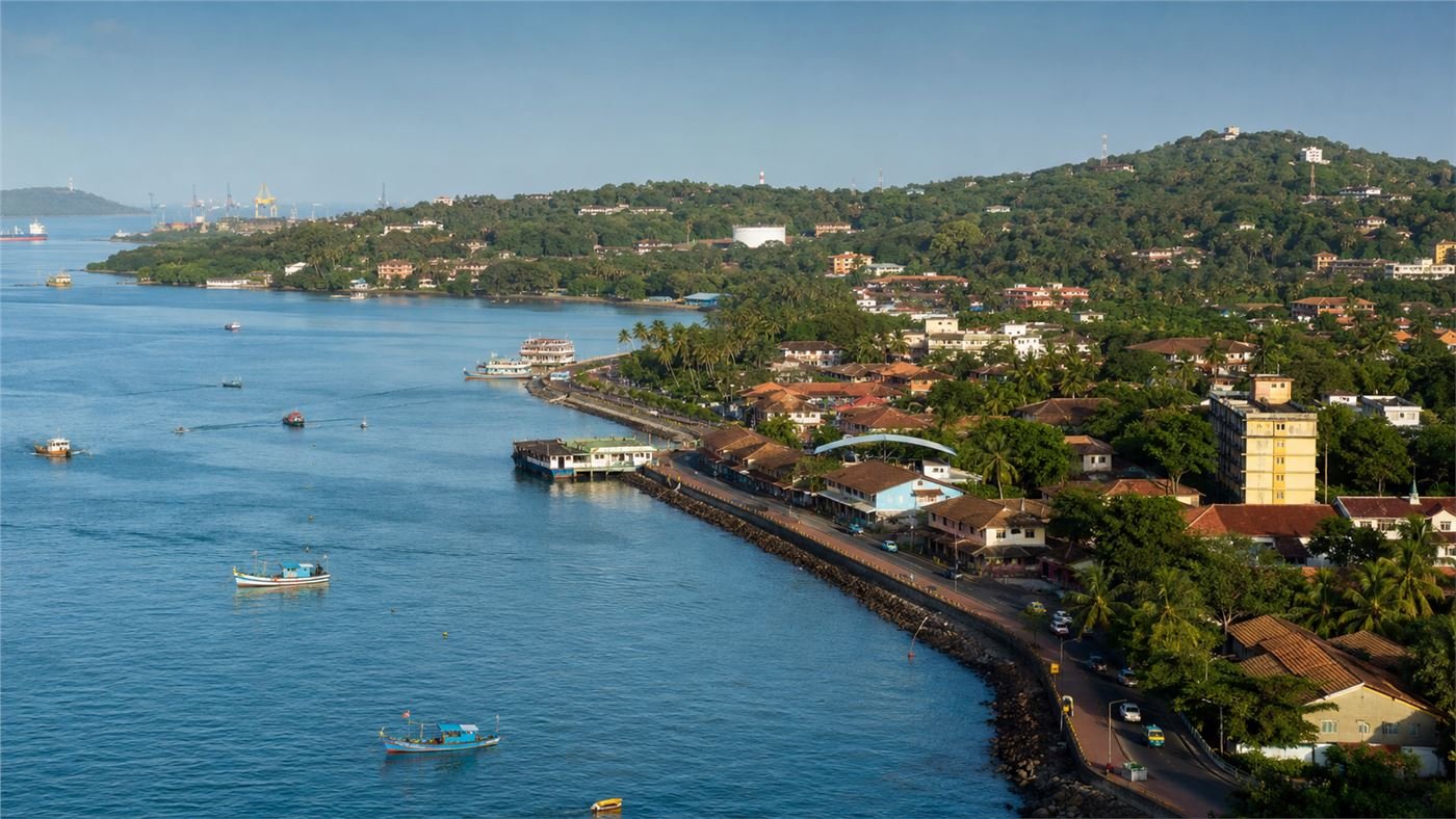 Vasco da Gama & Dabolim Airport Port taxi and sightseeing in Goa